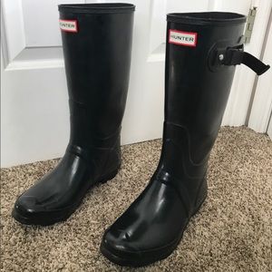 Hunter Original Black Boots